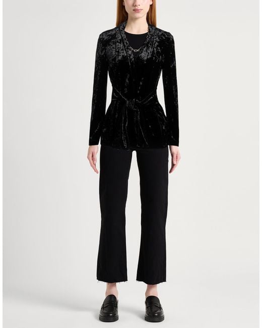 Carla G Black Blazer Polyester, Elastane