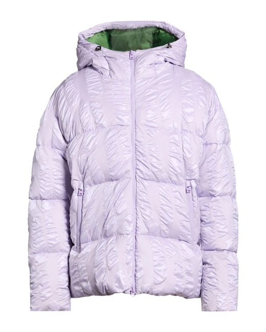 Herno Purple Globe Lilac Puffer Polyamide for men
