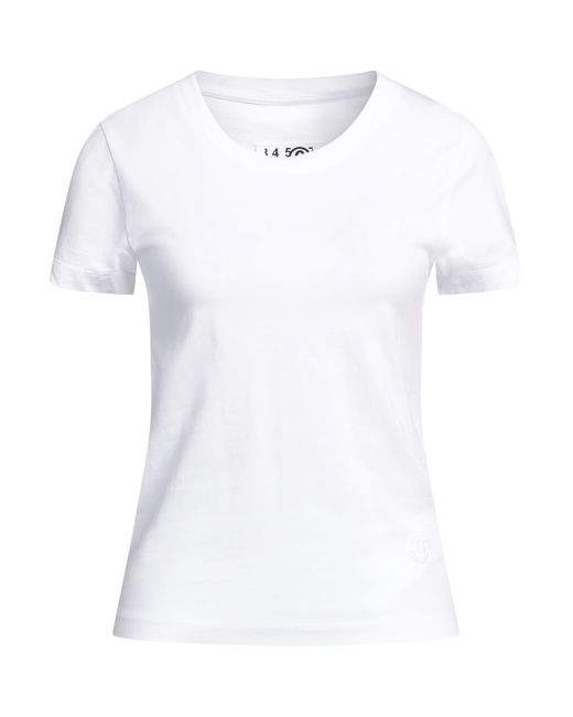 MM6 by Maison Martin Margiela White T-shirt