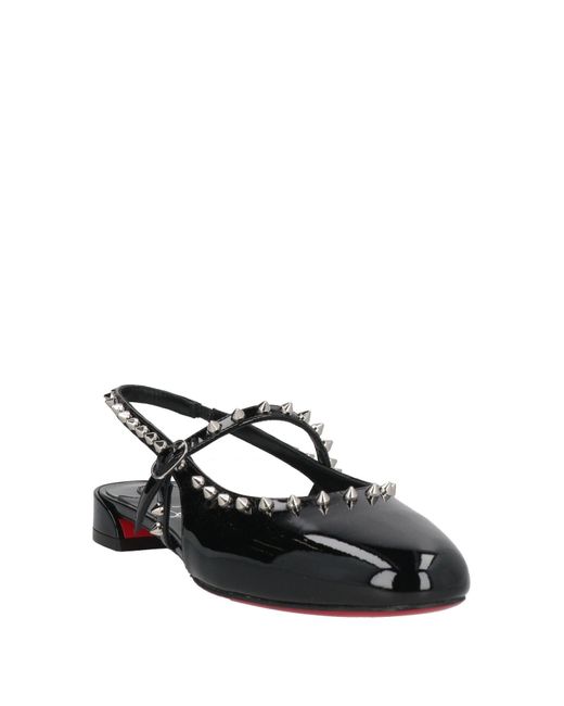Christian Louboutin Black Ballet Flats