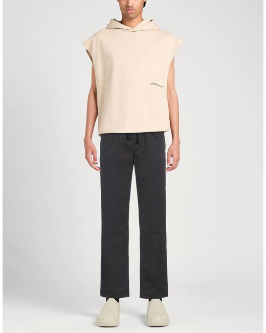 Vans Gray Pants Cotton, Elastane for men