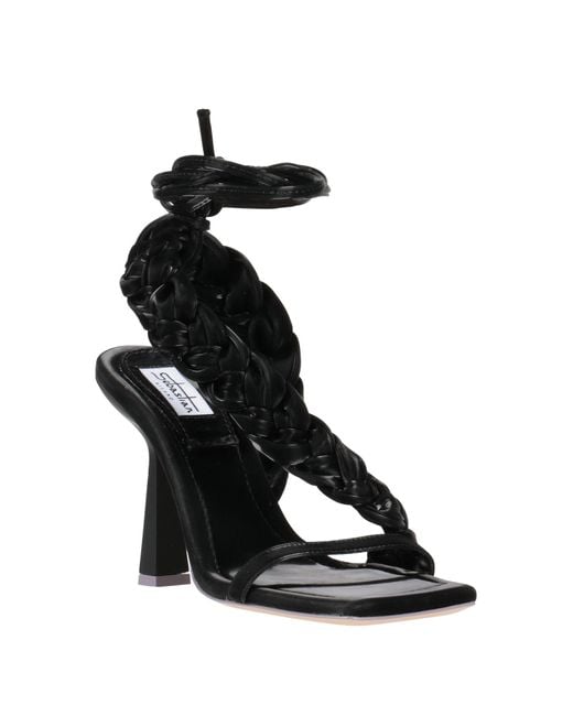 Sebastian Milano Black Sandals