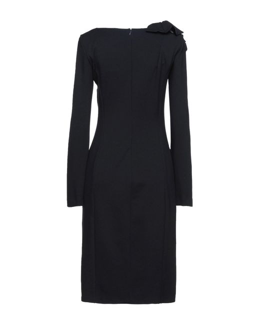 Emporio Armani Black Midi-Kleid
