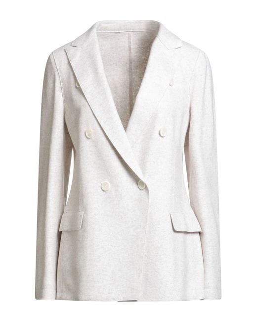 Eleventy White Blazer