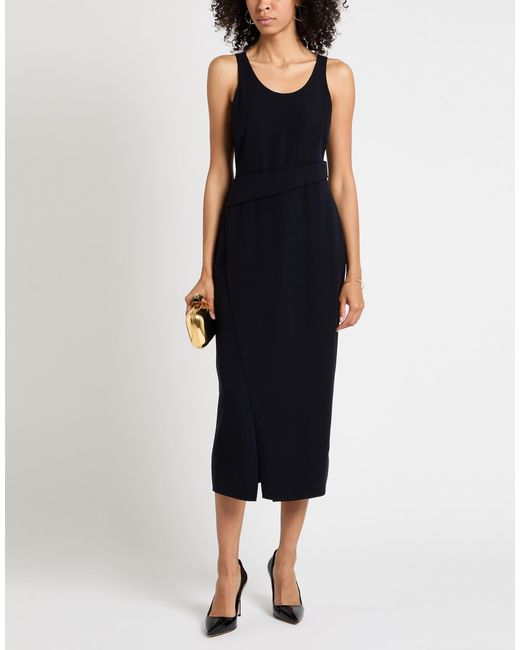 Emporio Armani Blue Midi Dress