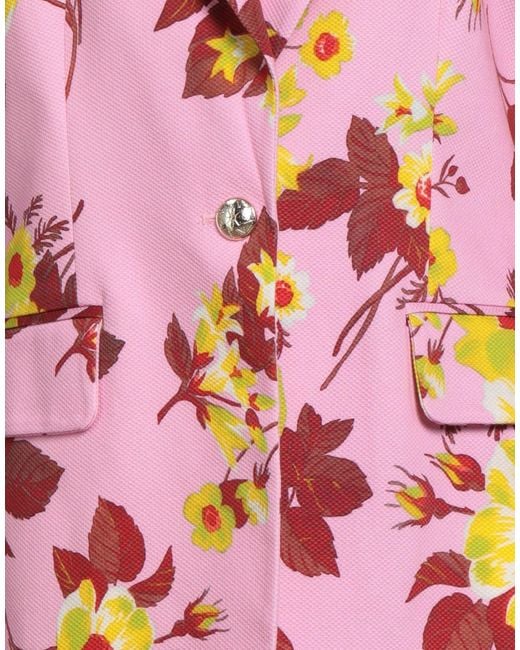 Sara Roka Pink Blazer Cotton, Elastane