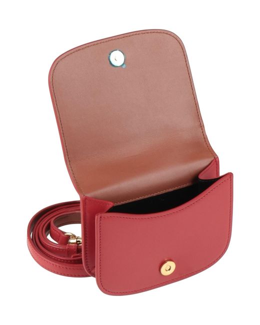 Jil Sander Red Handbag