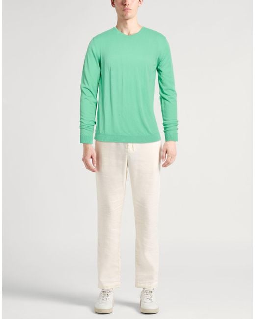 Roberto Collina Green Jumper for men