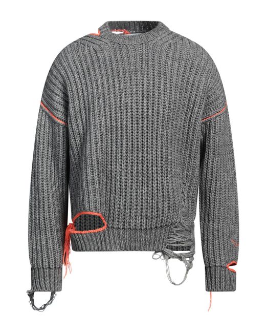 MSGM Gray Jumper for men