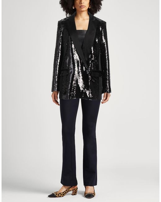 Iceberg Black Blazer Polyester, Elastane, Acetate