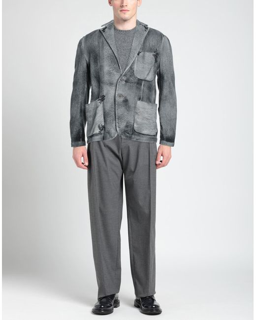 Avant Toi Gray Suit Jacket for men