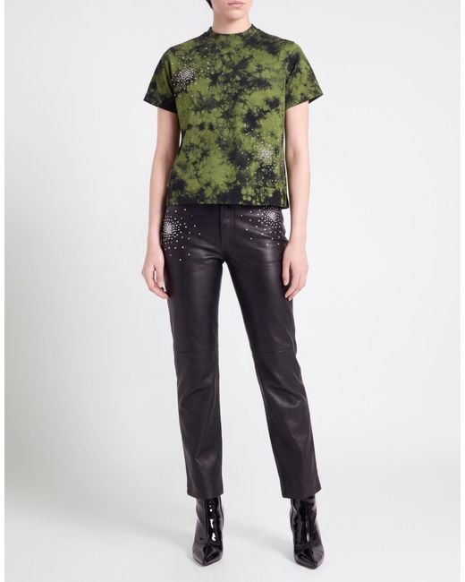 DES_PHEMMES Green T-Shirt Cotton