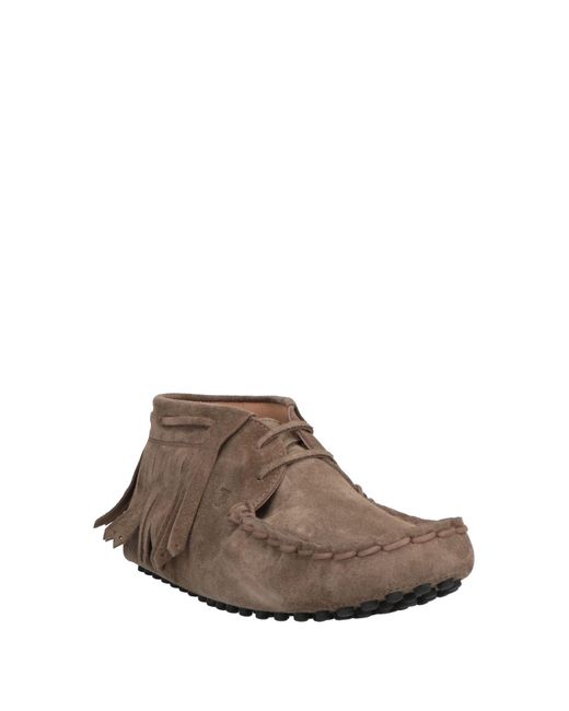 Tod's Brown Ankle Boots for men