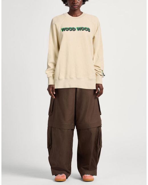 WOOD WOOD Natural Sweatshirt
