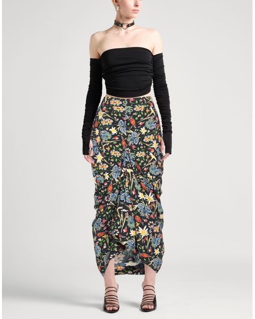 Vivienne Westwood Black Maxi Skirt Viscose