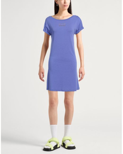 EA7 Blue Mini Dress