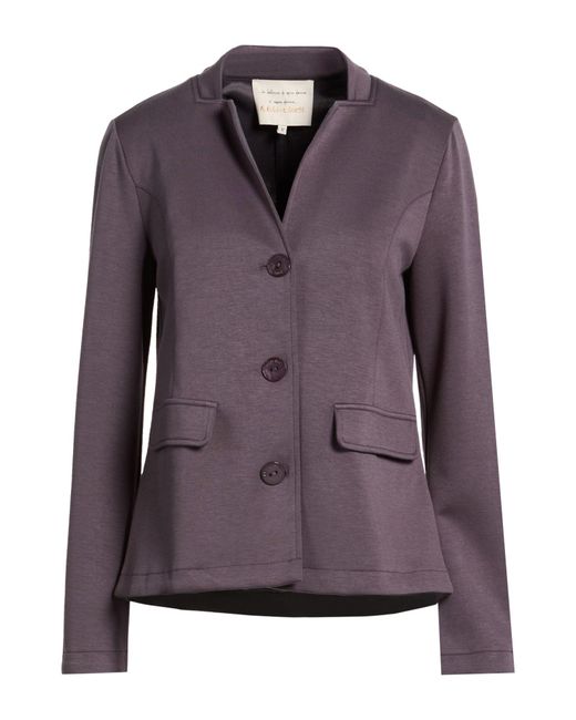 ALESSIA SANTI Purple Blazers