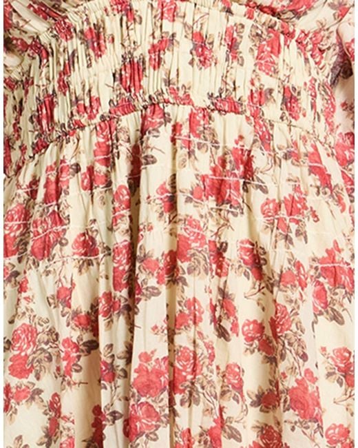Free People Pink Mini Dress Cotton