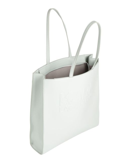 Karl Lagerfeld White Handtaschen