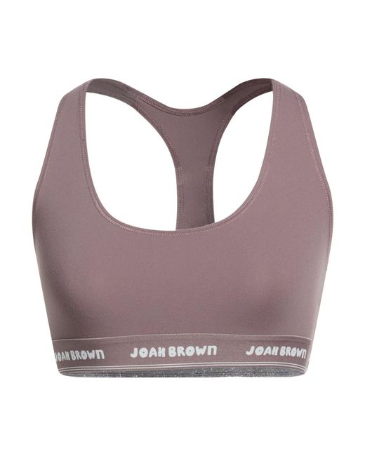 Joah Brown Purple Top Polyester, Elastane