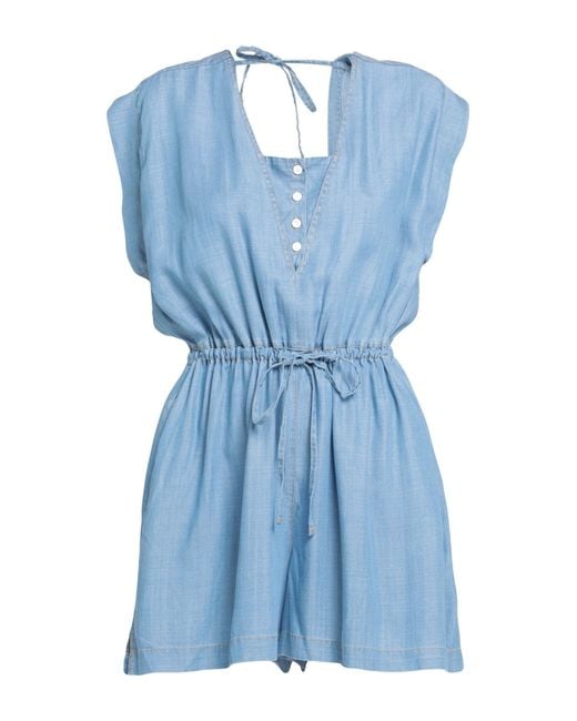 Twinset Blue Playsuit