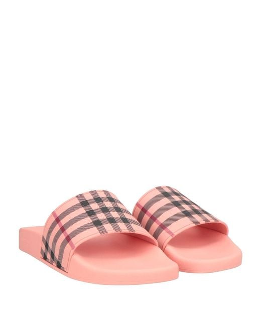 Burberry Pink Sandals