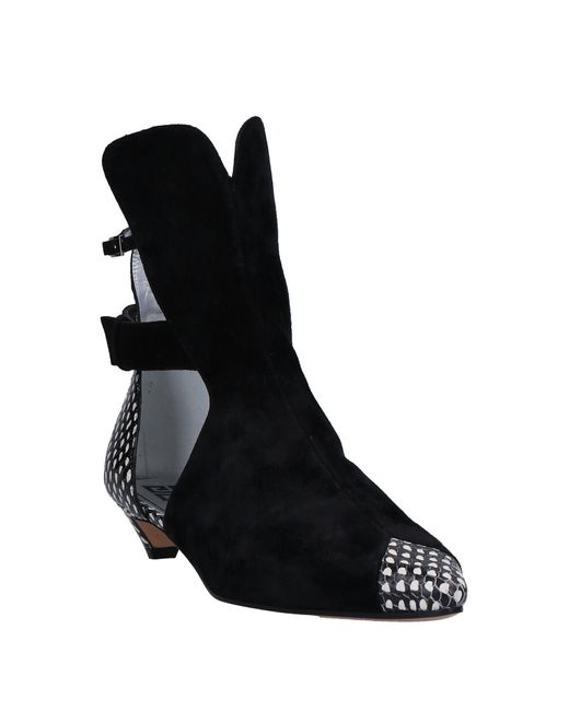 Botines De Caña Alta Givenchy de color Black