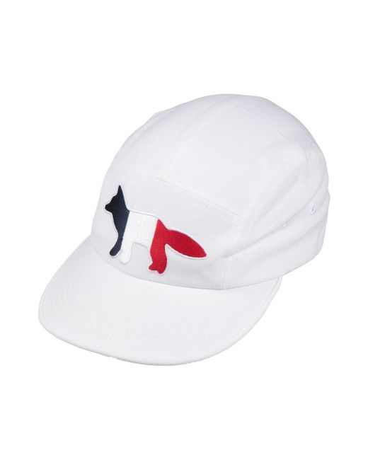 Maison Kitsuné White Hat for men