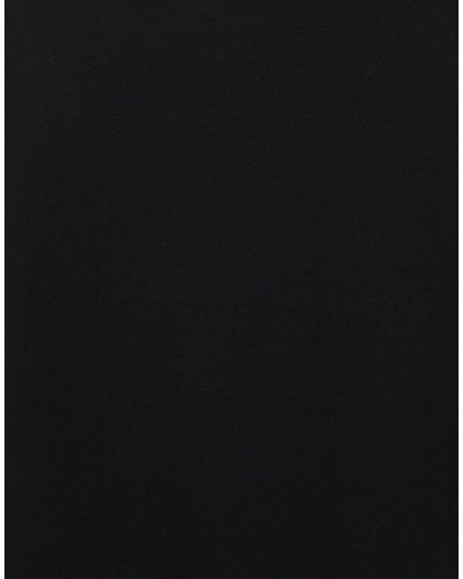 Please Black Mini Dress Viscose, Polyamide, Elastane
