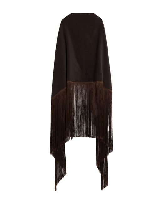 Alysi Black Chocolat -- Chocolate Scarf Virgin Wool