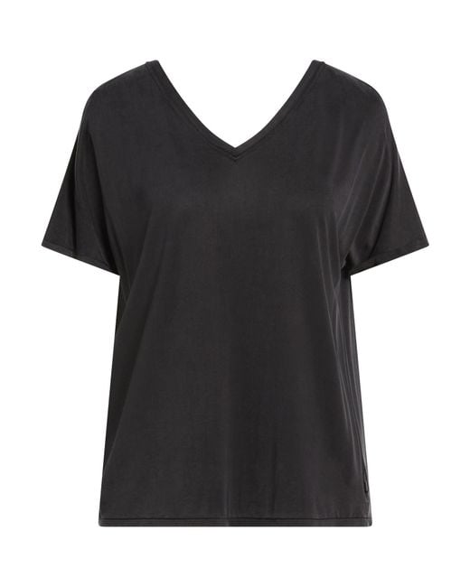 Rrd Black T-Shirt Cupro, Elastane