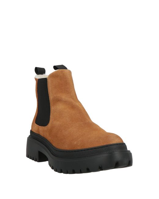 Pollini Brown Ankle Boots