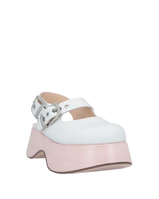 Agl Attilio Giusti Leombruni White Mules & Clogs