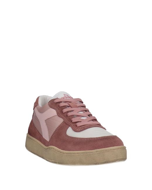 Diadora Pink Trainers for men