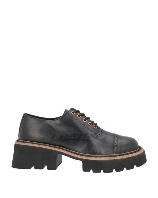 Cerruti 1881 Gray Lace-Up Shoes Cow Leather