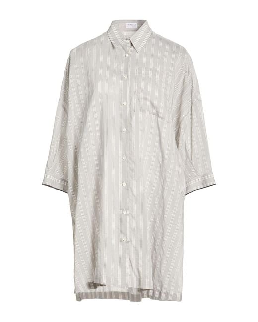 Brunello Cucinelli White Shirts