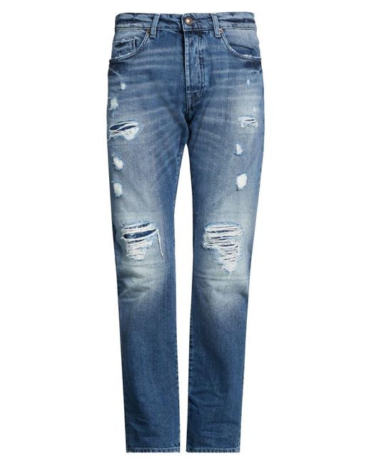 Messagerie Blue Patrizio Piscaglia Jeans Cotton for men