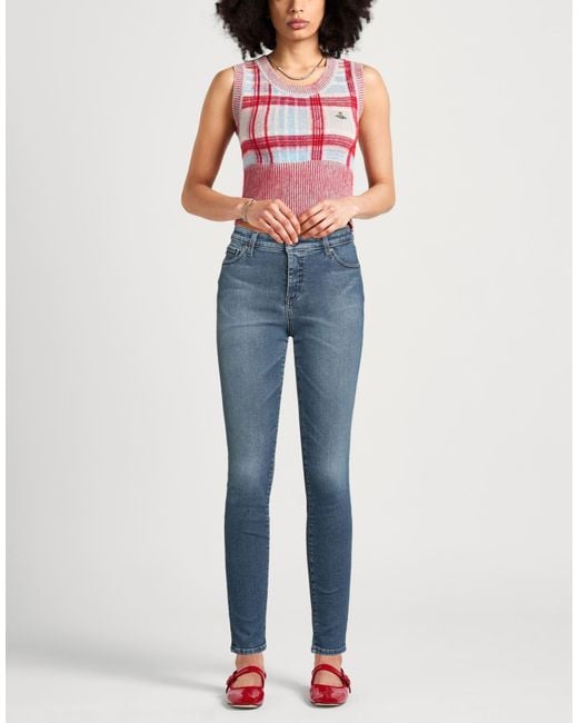 ARMANI EXCHANGE Blue Jeans Cotton, Polyester, Elastane