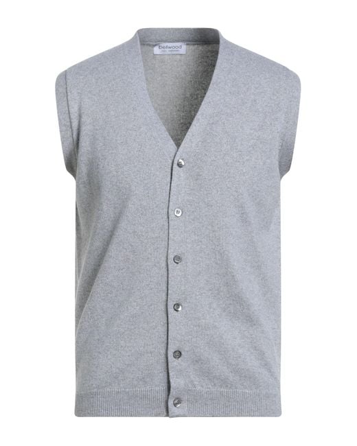 Bellwood Gray Cardigans for men