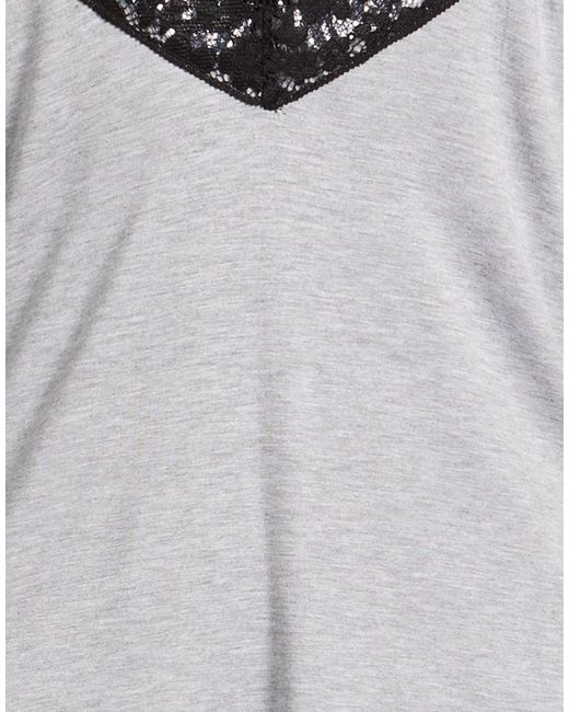 Liu Jo Gray Light Top Viscose, Elastane