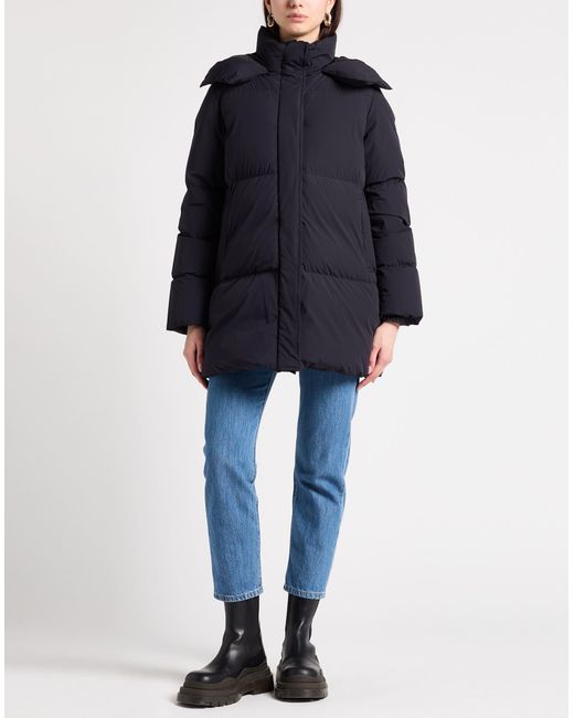 Aspesi Blue Midnight Puffer Polyamide, Elastane