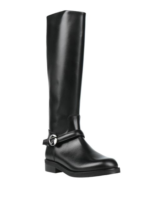 Coperni Black Boot Leather
