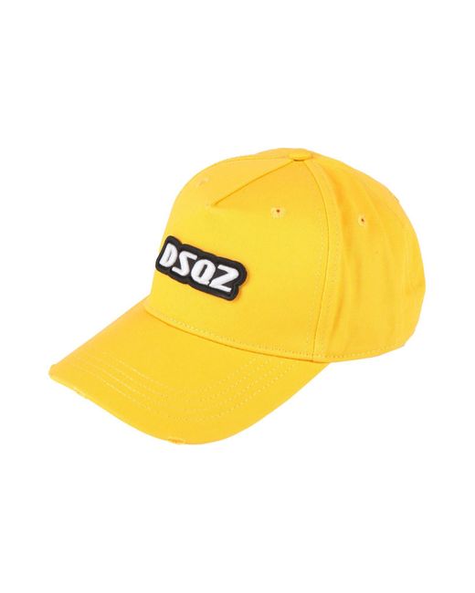 Chapeau DSquared² en coloris Yellow