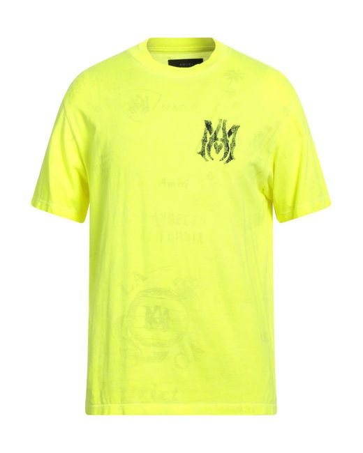 Amiri Yellow T-shirt for men