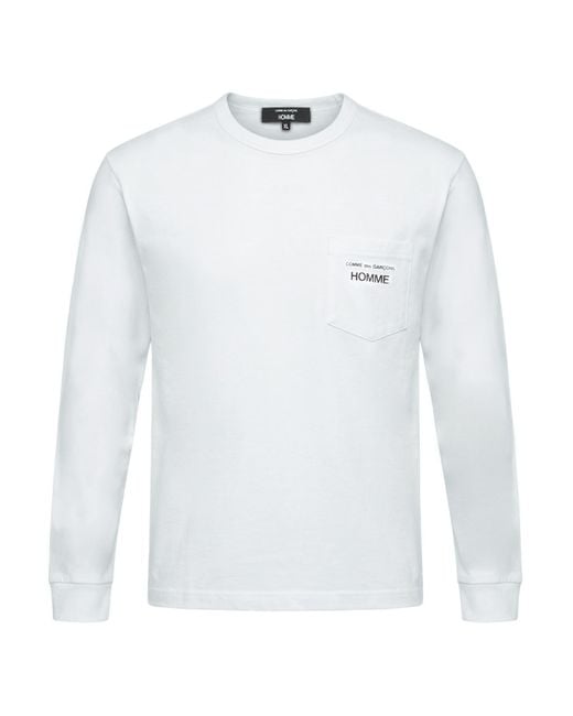 Comme des Garçons White T-Shirt Cotton for men