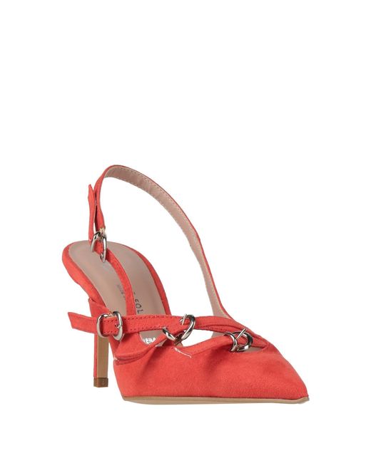 Divine Follie Red Pumps Textile Fibers