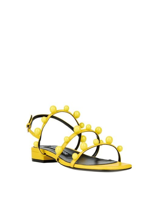 Sergio Rossi Yellow Sandals