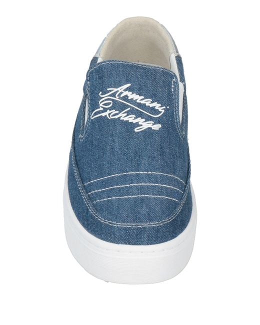 ARMANI EXCHANGE Blue Trainers