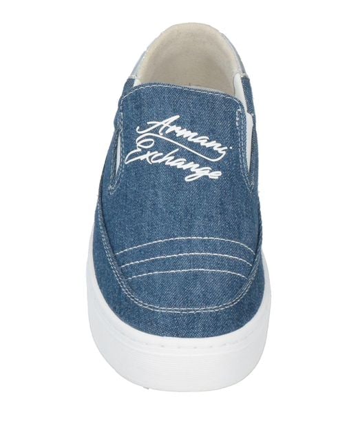ARMANI EXCHANGE Blue Trainers