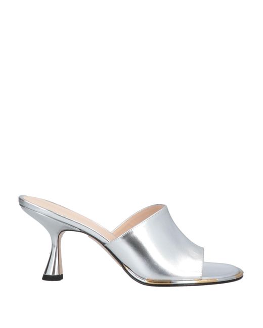 Wandler White Sandals